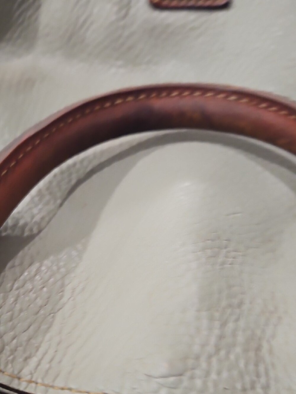 DOONEY& BOURKE Authentic Leather Satchel Handbag.Fair Condition Refer To Picture - Picture 6 of 16
